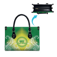 Cook Islands 682 Leather Bag Kuki 'Airani Area Code Proud LT14 - Polynesian Pride