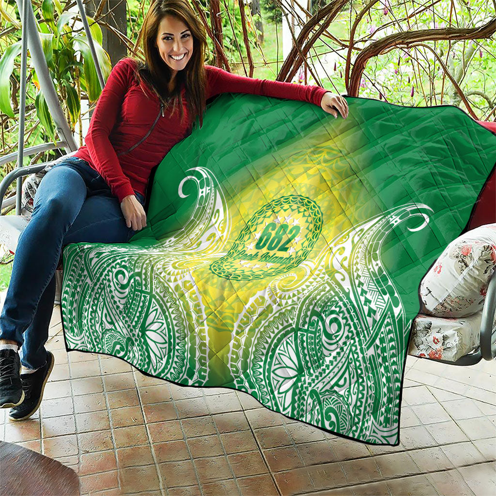 Cook Islands 682 Quilt Kuki 'Airani Area Code Proud LT14 - Polynesian Pride