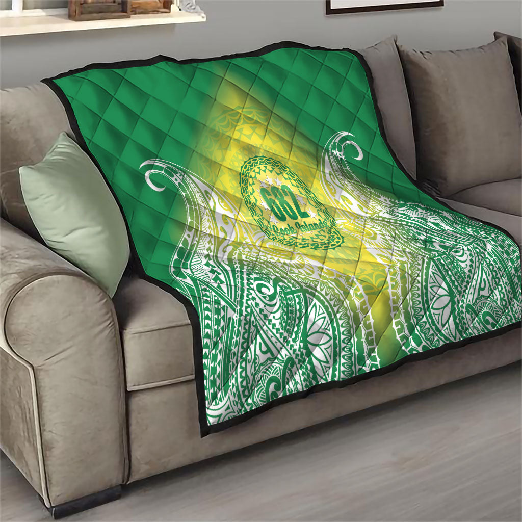 Cook Islands 682 Quilt Kuki 'Airani Area Code Proud LT14 - Polynesian Pride