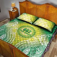 Cook Islands 682 Quilt Bed Set Kuki 'Airani Area Code Proud LT14 - Polynesian Pride