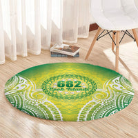 Cook Islands 682 Round Carpet Kuki 'Airani Area Code Proud LT14 - Polynesian Pride