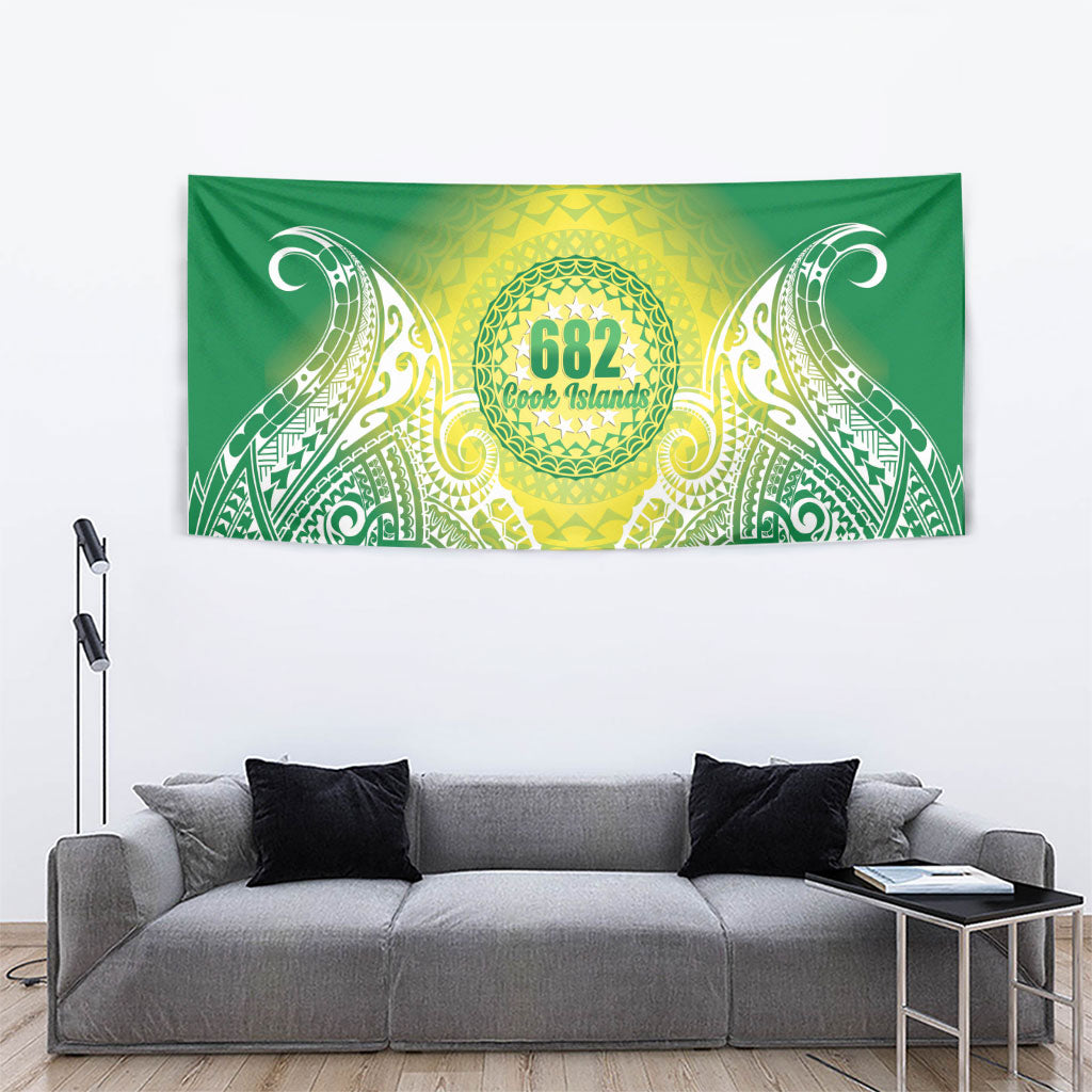 Cook Islands 682 Tapestry Kuki 'Airani Area Code Proud LT14 - Polynesian Pride
