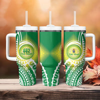 Cook Islands 682 Tumbler With Handle Kuki 'Airani Area Code Proud LT14 - Polynesian Pride