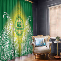 Cook Islands 682 Window Curtain Kuki 'Airani Area Code Proud LT14 - Polynesian Pride