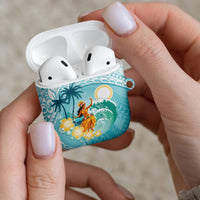Ura Cook Islands AirPods Case Kuki 'Airani Traditional Dance Tropical Vibes LT14 - Polynesian Pride