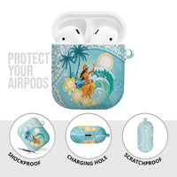 Ura Cook Islands AirPods Case Kuki 'Airani Traditional Dance Tropical Vibes LT14 - Polynesian Pride