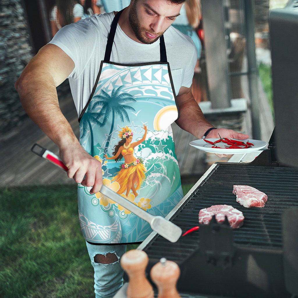 Ura Cook Islands Apron Kuki 'Airani Traditional Dance Tropical Vibes LT14 - Polynesian Pride