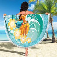 Ura Cook Islands Beach Blanket Kuki 'Airani Traditional Dance Tropical Vibes LT14 - Polynesian Pride