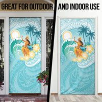 Ura Cook Islands Door Cover Kuki 'Airani Traditional Dance Tropical Vibes LT14 - Polynesian Pride