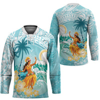 Ura Cook Islands Hockey Jersey Kuki 'Airani Traditional Dance Tropical Vibes LT14 - Polynesian Pride