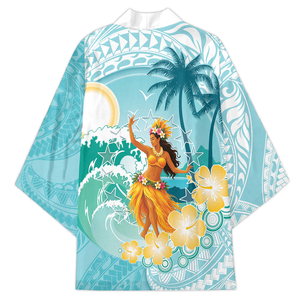 Ura Cook Islands Kimono Kuki 'Airani Traditional Dance Tropical Vibes LT14 - Polynesian Pride