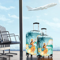 Ura Cook Islands Luggage Cover Kuki 'Airani Traditional Dance Tropical Vibes LT14 - Polynesian Pride