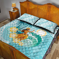 Ura Cook Islands Quilt Bed Set Kuki 'Airani Traditional Dance Tropical Vibes LT14 - Polynesian Pride