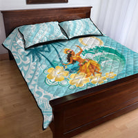 Ura Cook Islands Quilt Bed Set Kuki 'Airani Traditional Dance Tropical Vibes LT14 - Polynesian Pride