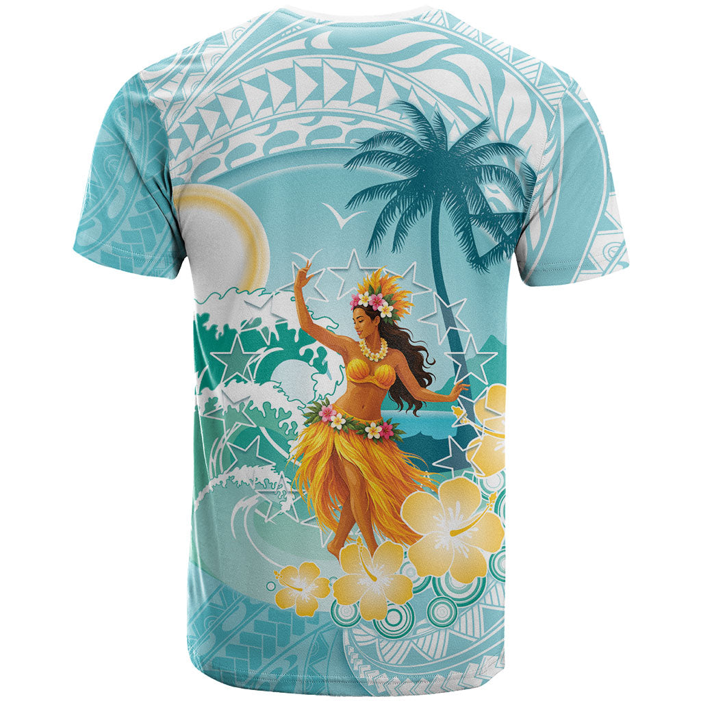 Ura Cook Islands T Shirt Kuki 'Airani Traditional Dance Tropical Vibes LT14 - Polynesian Pride