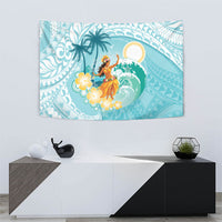 Ura Cook Islands Tapestry Kuki 'Airani Traditional Dance Tropical Vibes LT14 - Polynesian Pride