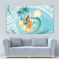 Ura Cook Islands Tapestry Kuki 'Airani Traditional Dance Tropical Vibes LT14 - Polynesian Pride