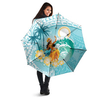 Ura Cook Islands Umbrella Kuki 'Airani Traditional Dance Tropical Vibes LT14 - Polynesian Pride