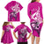 polynesia-breast-cancer-awareness-family-matching-long-sleeve-bodycon-dress-and-hawaiian-shirt-think-pink-polynesian-ribbon-white-version