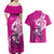 personalised-polynesia-breast-cancer-awareness-couples-matching-off-shoulder-maxi-dress-and-hawaiian-shirt-think-pink-polynesian-ribbon-white-version