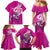 personalised-polynesia-breast-cancer-awareness-family-matching-mermaid-dress-and-hawaiian-shirt-think-pink-polynesian-ribbon-white-version