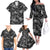 Hawaii Christmas Family Matching Off Shoulder Long Sleeve Dress and Hawaiian Shirt Tropical Style With Coat Of Arms LT14 - Polynesian Pride