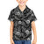 Hawaii Christmas Family Matching Puletasi Dress and Hawaiian Shirt Tropical Style With Coat Of Arms LT14 Son's Shirt Black - Polynesian Pride