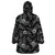 Hawaii Christmas Wearable Blanket Hoodie Tropical Style With Coat Of Arms LT14 - Polynesian Pride