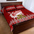 Tonga King Tupou I Day Quilt Bed Set Tongan Ngatu Pattern With Crown LT14 - Polynesian Pride