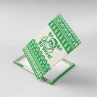 Green Mele Kalikimaka Hawaii Canvas Wall Art Funny Ho Ho Ho Santa Shaka - Polynesian Pride