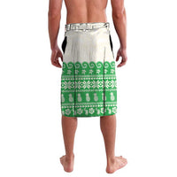 Green Mele Kalikimaka Hawaii Lavalava Funny Ho Ho Ho Santa Shaka - Polynesian Pride