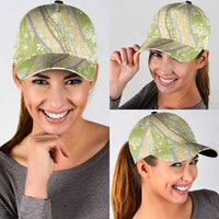 Green Palaka Hawaii Leis Classic Cap Hawaiian-plaid Elegant Tropical Vibes LT14 - Polynesian Pride