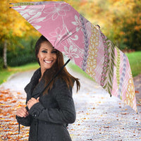 Pink Palaka Hawaii Leis Umbrella Hawaiian-plaid Elegant Tropical Vibes LT14 - Polynesian Pride