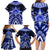 Tonga Tupou College And Queen Salote College Family Matching Long Sleeve Bodycon Dress and Hawaiian Shirt Tongan Ngatu Pattern LT14 - Polynesian Pride