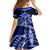 Tonga Tupou College And Queen Salote College Family Matching Off Shoulder Short Dress and Hawaiian Shirt Tongan Ngatu Pattern LT14 - Polynesian Pride