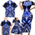 Tonga Tupou College And Queen Salote College Family Matching Short Sleeve Bodycon Dress and Hawaiian Shirt Tongan Ngatu Pattern LT14 - Polynesian Pride