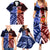 Personalised Tupou College And Kolisi Tonga Atele Family Matching Summer Maxi Dress and Hawaiian Shirt Tongan Ngatu Pattern LT14 - Polynesian Pride