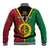 Personalised Hapi Independens Dei Vanuatu Baseball Jacket