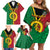 Personalised Hapi Independens Dei Vanuatu Family Matching Off Shoulder Short Dress and Hawaiian Shirt