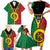 Personalised Hapi Independens Dei Vanuatu Family Matching Short Sleeve Bodycon Dress and Hawaiian Shirt