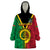 Personalised Hapi Independens Dei Vanuatu Wearable Blanket Hoodie