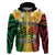 Vanuatu Independence Day Zip Hoodie Long God Yumi Stanap Happy 44th Anniversary