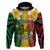 Vanuatu Independence Day Zip Hoodie Long God Yumi Stanap Happy 44th Anniversary