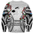 Fiji Day Sweatshirt Happy 54 Years Of Independence Tapa Pattern White
