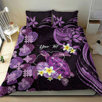 Personalised Aloha Hawaii Kauai Island Bedding Set Garden Isle Map Sea Turtle Plumeria