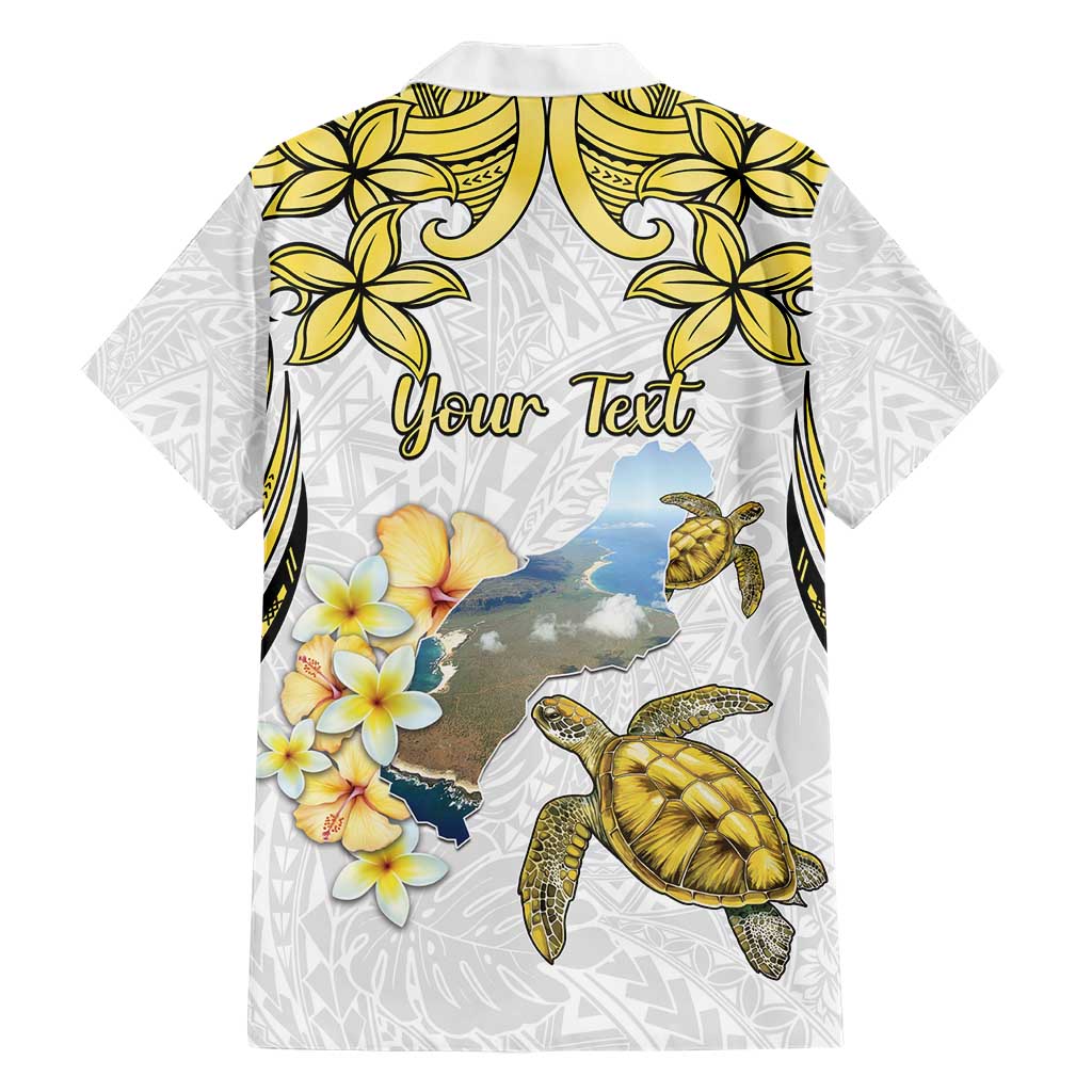 Personalised Aloha Hawaii Niihau Island Hawaiian Shirt Forbidden Isle Map Shell Lei LT14 - Polynesian Pride