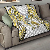 Personalised Aloha Hawaii Niihau Island Quilt Forbidden Isle Map Shell Lei