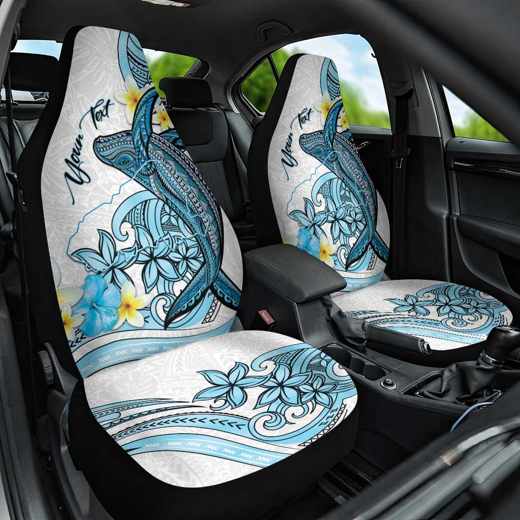 Personalised Aloha Hawaii Kahoolawe Island Car Seat Cover Target Isle Map With Humpback Whale