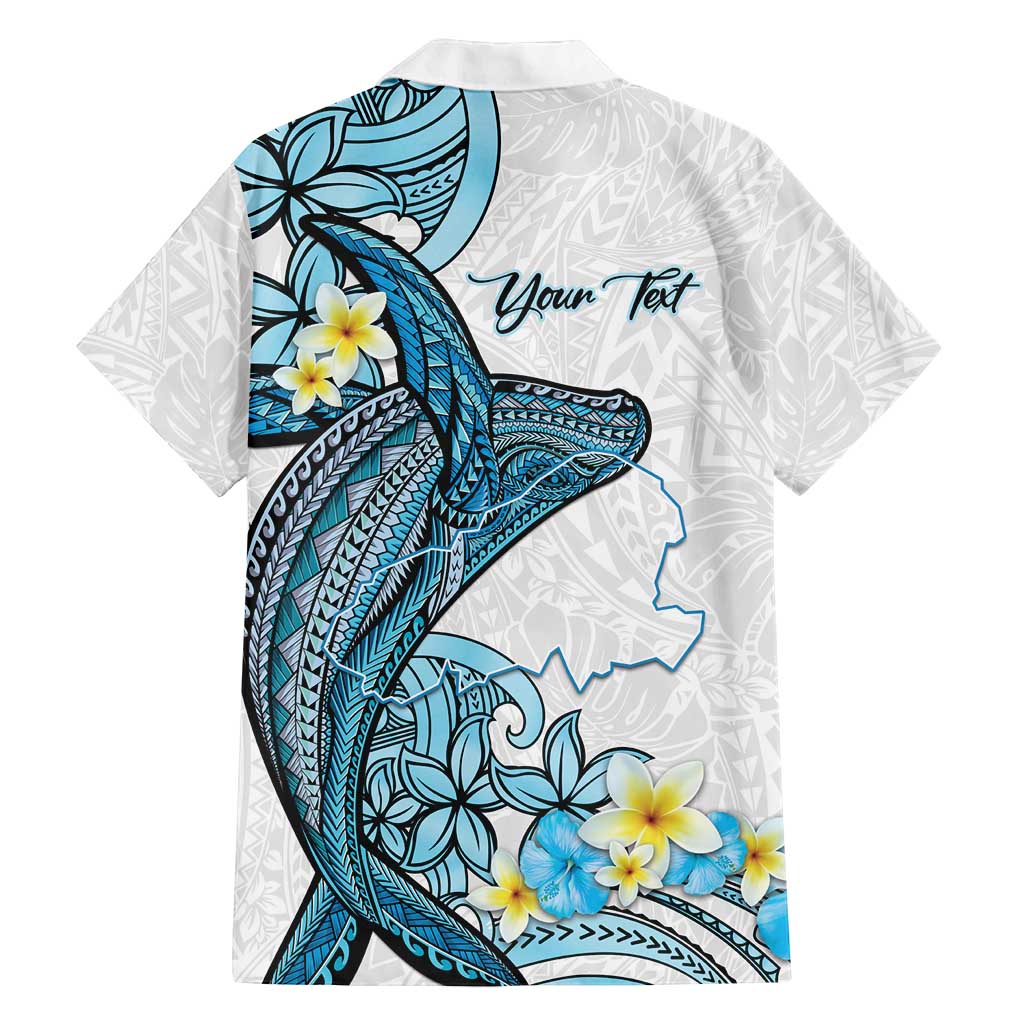 Personalised Aloha Hawaii Kahoolawe Island Family Matching Puletasi and Hawaiian Shirt Target Isle Map With Humpback Whale