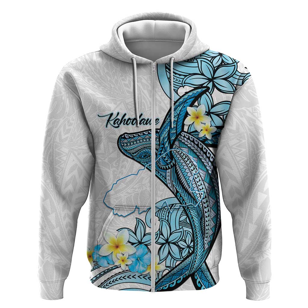 Personalised Aloha Hawaii Kahoolawe Island Hoodie Target Isle Map With Humpback Whale